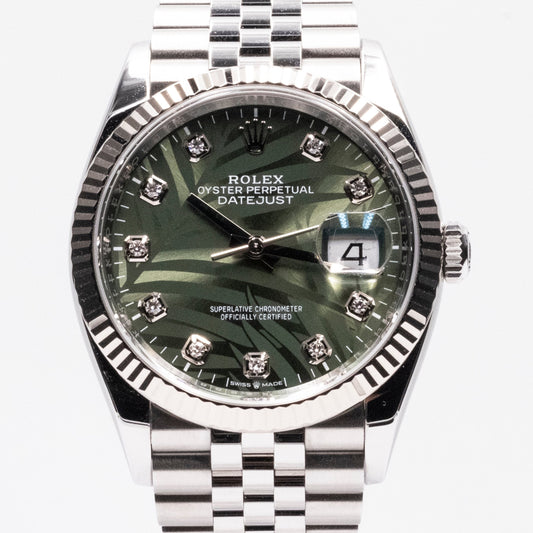 Datejust 36 "Green Palm"