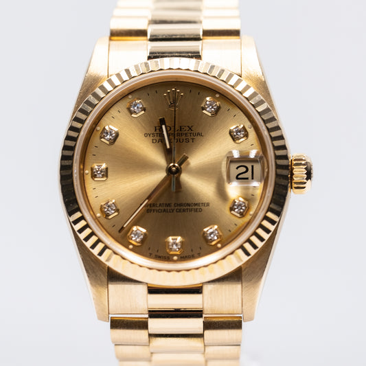 Datejust 31 "Full Gold"