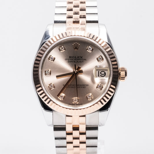 Datejust 31 "Everose Gold"